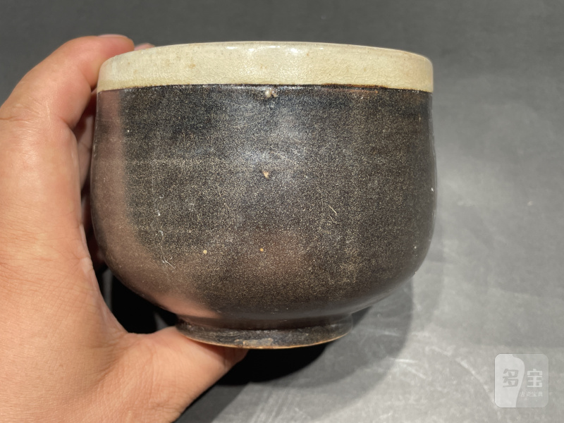 明 巩县窑淄素钵 - 图5